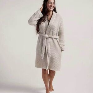 Parachute Waffle Robe—Size Small | 100% Turkish Cotton